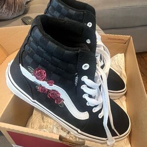 Black high Top Vans - Brand New in Box